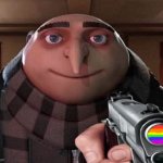 gay gun meme