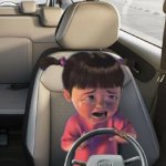 Crying Boo Driving