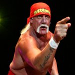 Hulk Hogan pointing