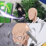 Saitama sword bite