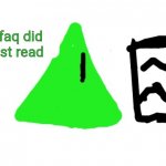 Lime the Triangle dafaq did i just read meme