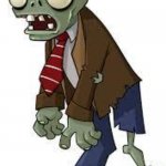 PvZ zombie | ME EVERY MORNING ON MONDAYS | image tagged in pvz zombie | made w/ Imgflip meme maker