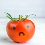 Sad tomato