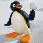 pingu finds an egg