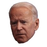 Joe Biden head transparent