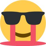 cool bleeding emoji meme