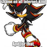 Shadow the hedgehog Meme Generator - Imgflip