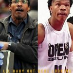 Someone tell Lil Baby his dad is here to get him | image tagged in lil baby and his twin | made w/ Imgflip meme maker