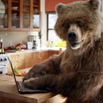 Laptop bear