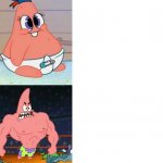 Weak vs Strong Patrick meme