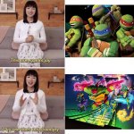 e | image tagged in this sparks joy blank,barney will eat all of your delectable biscuits,teenage mutant ninja turtles | made w/ Imgflip meme maker