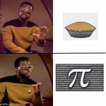 Happy Pi Day! (and yes, you can have pie too) | image tagged in levar burton hotline bling,pi,math,holidays | made w/ Imgflip meme maker