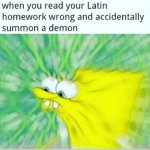 help I accidentally summon a demon meme