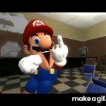You make Mario so happy! GIF Template