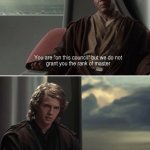 Jedi council rank meme