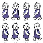 Toriel Sprite Sheet