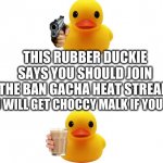 Rubber duckie