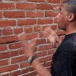 talking to wall meme