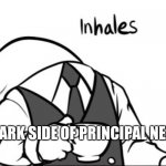 How principal nezu | DARK SIDE OF PRINCIPAL NEZU | image tagged in mha,nezuko,funny memes | made w/ Imgflip meme maker