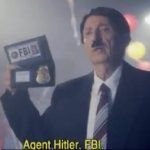 agent Hitler FBI template