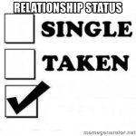 relationship status meme