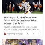 Washington Football Team Headline