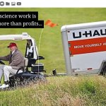 Trump Uhaul Golfcart