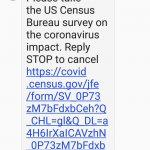 Scam Or Real Trump Census Text or Both?