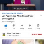 420th Like for Biden Press Conference on Russian YouTube Channel