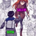 Neon Genesis Evangelion Shinji x Asuka | END OF RWBY; SALEM; OZPIN | image tagged in neon genesis evangelion shinji x asuka | made w/ Imgflip meme maker