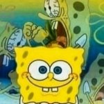 Spongebob frustated