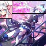 LunaLeNeko announcement template meme
