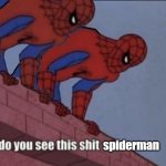 Do you see this shit spiderman meme