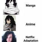 cmon? | image tagged in manga anime netflix adaption,roblox,my hero academia,boku no hero academia | made w/ Imgflip meme maker