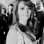 Natalie Wood attending the 41st Academy Awards 1969