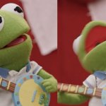 Baby Kermit Playing The Banjo