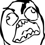 Angry Rage Face meme