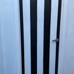 Striped door