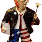 Donald Trump CPAC statue transparent meme