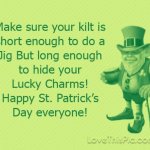 St Patty Day