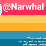narwhal announcement temp