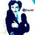 X doubt Joan Crawford deep-fried 2 meme