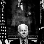 Joe Biden black & white