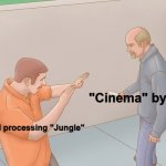 CIX | "Cinema" by CIX; Me, still processing "Jungle" | image tagged in defending against a knife attack | made w/ Imgflip meme maker