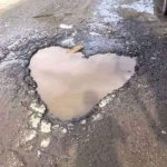 Pot hole with love