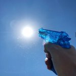 water gun sun | DISLIKING SOMEONES YOUTUBE COMMENT BE LIKE | image tagged in water gun sun | made w/ Imgflip meme maker