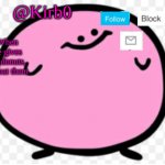 Kirbo Annoucement