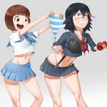 Wedgie time, Ryuko!