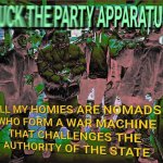 Fuck the Party Apparatus