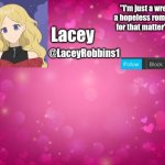Lacey announcement template